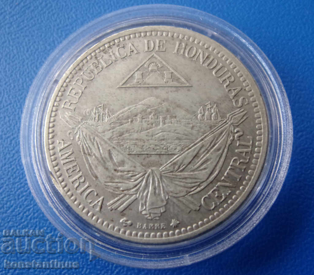 Ονδούρα ½ Real 1869 Πολύ σπάνια με τιμή € 38.35 | 75.01 BGN Ονδούρα ½ Real 1869 Πολύ σπάνια με τιμή € 38.35 | 75.01 BGN