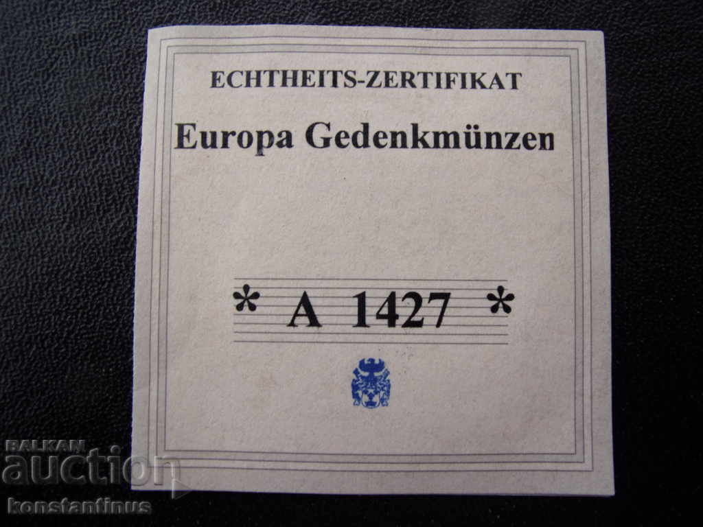 Licitație Liberia 5 dolari 2000 UNC PROOF Rare