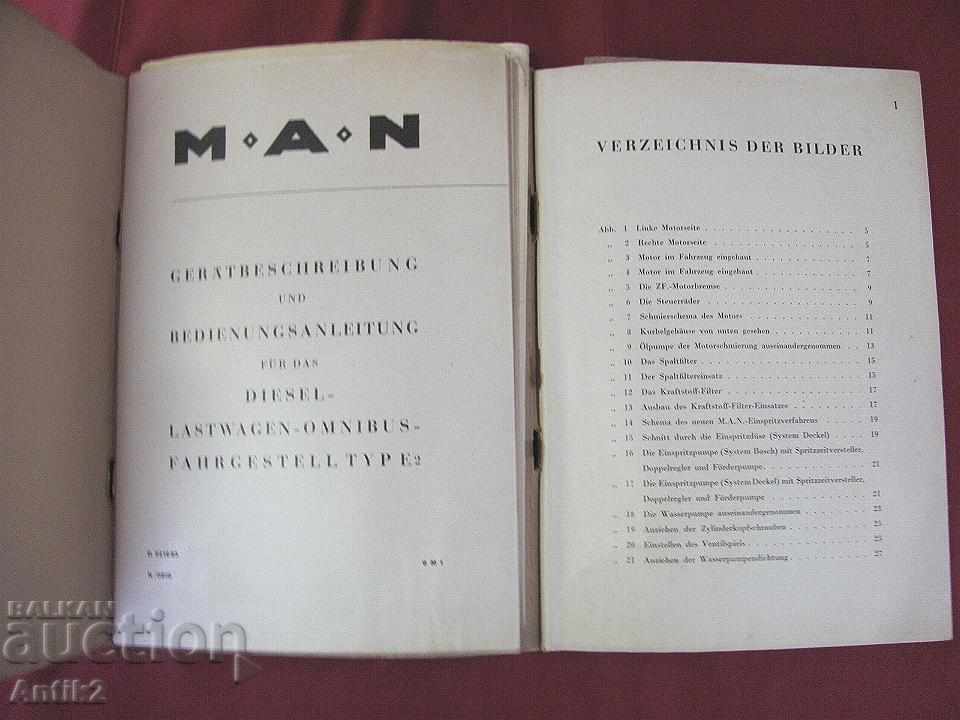 Old MAN DIESEL Catalog with price 110.00 BGN | € 56.24 Old MAN DIESEL Catalog with price 110.00 BGN | € 56.24