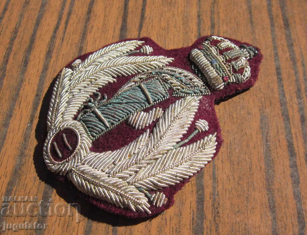 WW2 old Italian military tinsel patch WW2 - 5 WW2 old Italian military tinsel patch WW2 - 5