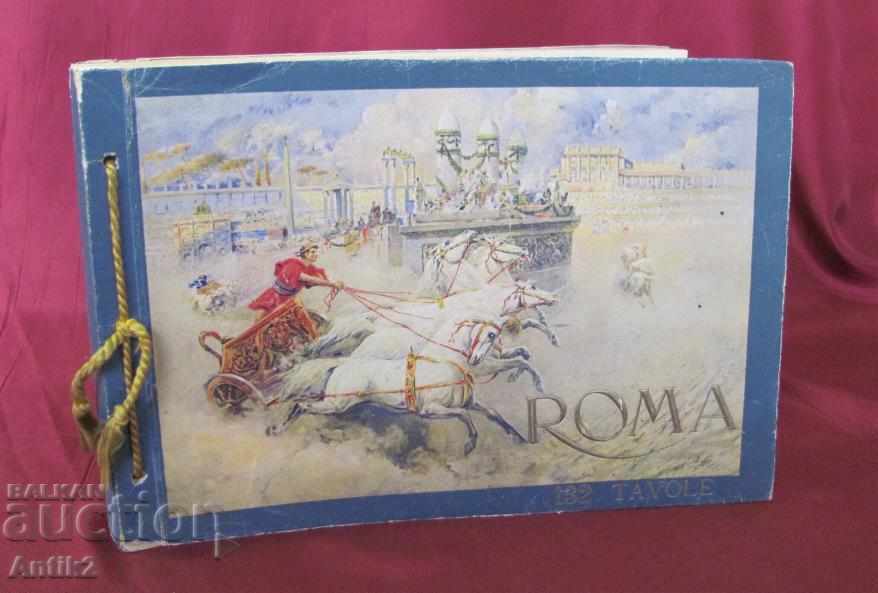 1937 Rome Lithograph Album
