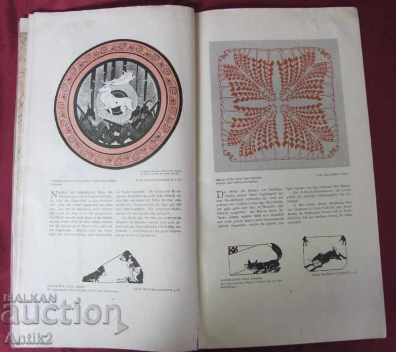 Delivery of 1910 Antique Ladies Home Magazine Germany 3 pcs Delivery of 1910 Antique Ladies Home Magazine Germany 3 pcs