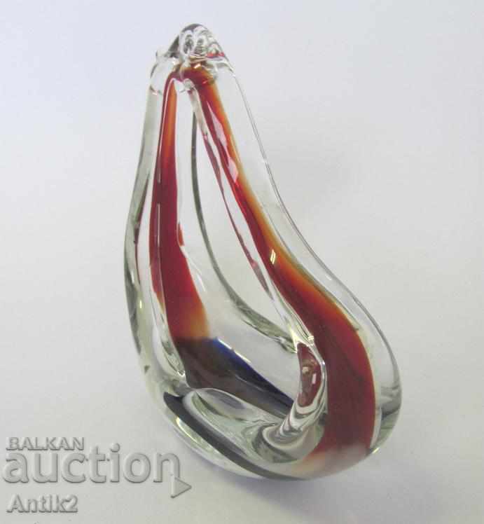 Old Morano Crystal Glass Ashtray with price 48.00 BGN | € 24.54 Old Morano Crystal Glass Ashtray with price 48.00 BGN | € 24.54