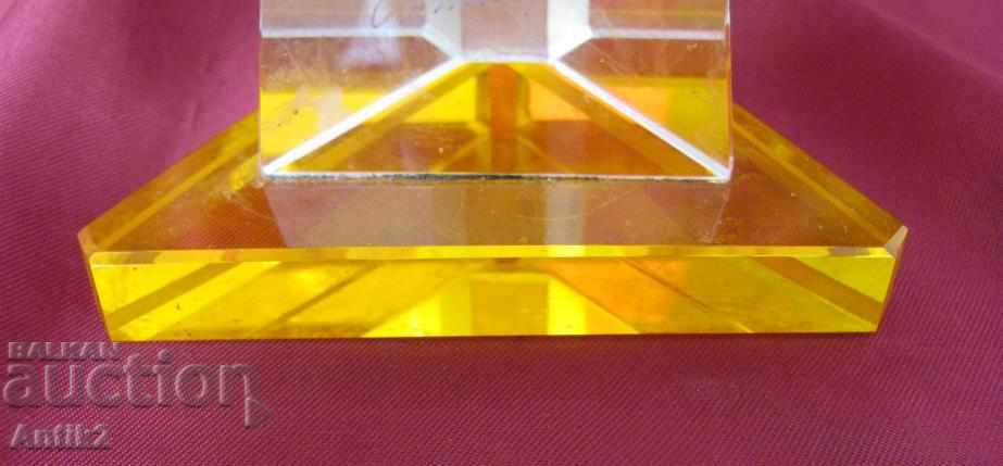 Антикварен Кристално Стъкло Сувенир Кремъл - 6 Антикварен Кристално Стъкло Сувенир Кремъл - 6