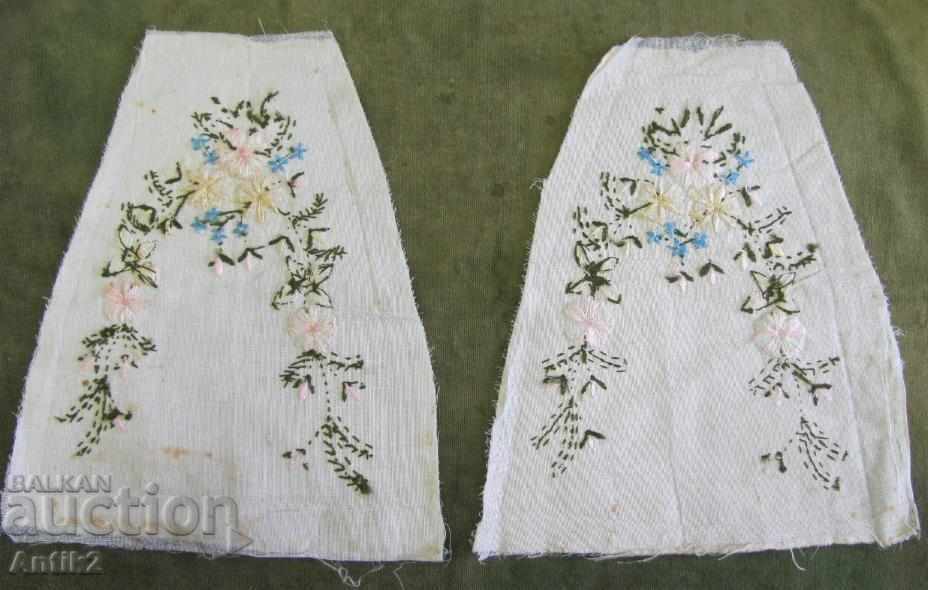 19th Century Handmade Embroidery Design for Home Slippers - 7