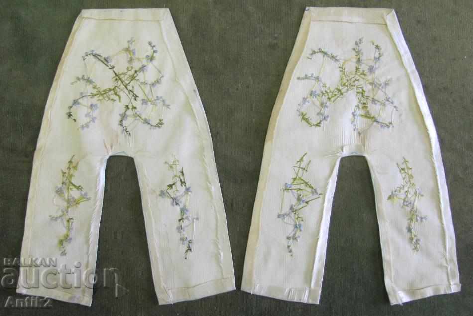 19th Century Handmade Embroidery Design for Home Slippers - 7 19th Century Handmade Embroidery Design for Home Slippers - 7