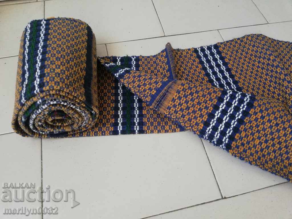 Auction Hand-woven fabric for double-width coils Auction Hand-woven fabric for double-width coils