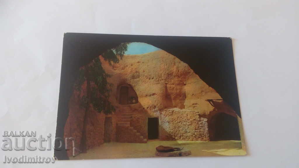 Postcard Matmata Les Ghorfas