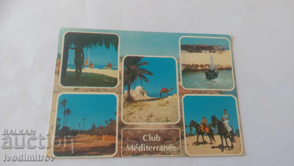 Postcard Djerba Club Mediterranee