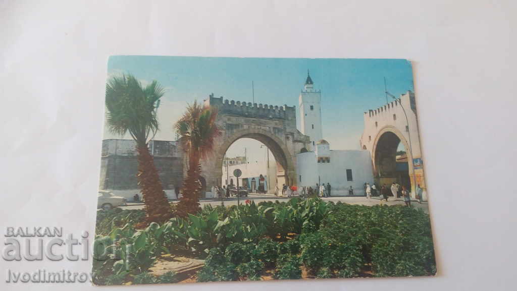 Postcard Tunis Bab El Khadra