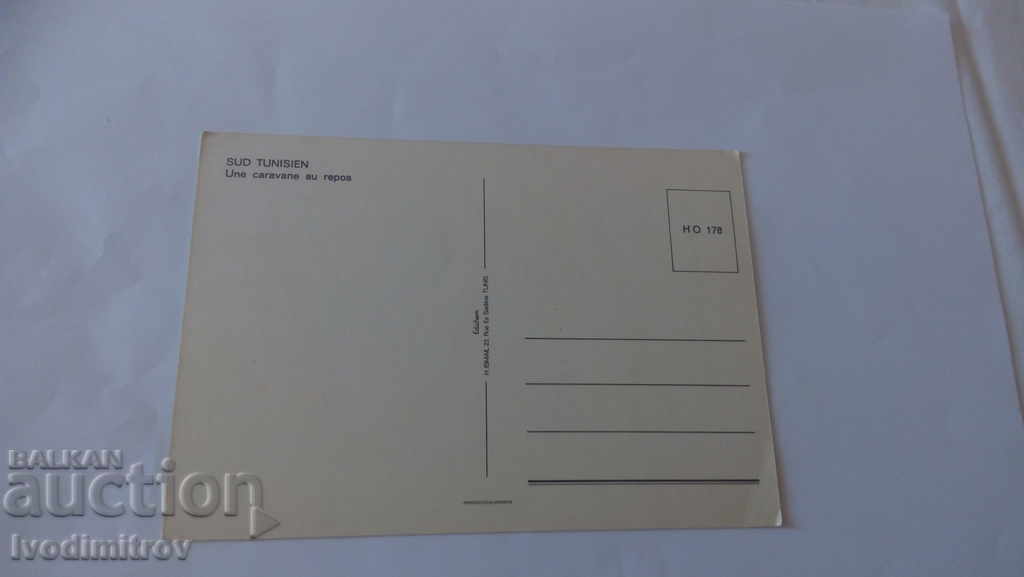 Postcard Sud Tunisien Une Caravane au Repos with price 0.55 BGN | € 0.28 Postcard Sud Tunisien Une Caravane au Repos with price 0.55 BGN | € 0.28
