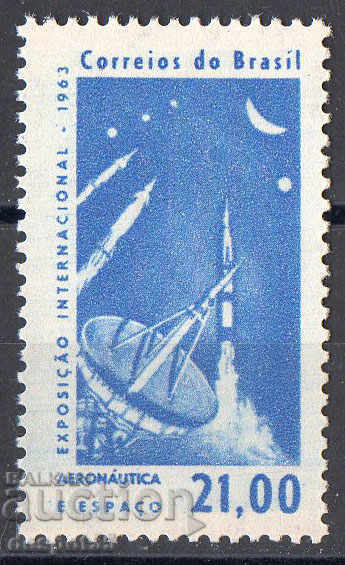 1963. Brazil. Usage of space.