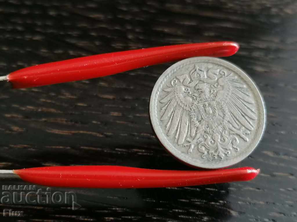 Reich Coin - Germany - 5 Phenicia 1915; series D with price 4.00 BGN | € 2.05 Reich Coin - Germany - 5 Phenicia 1915; series D with price 4.00 BGN | € 2.05