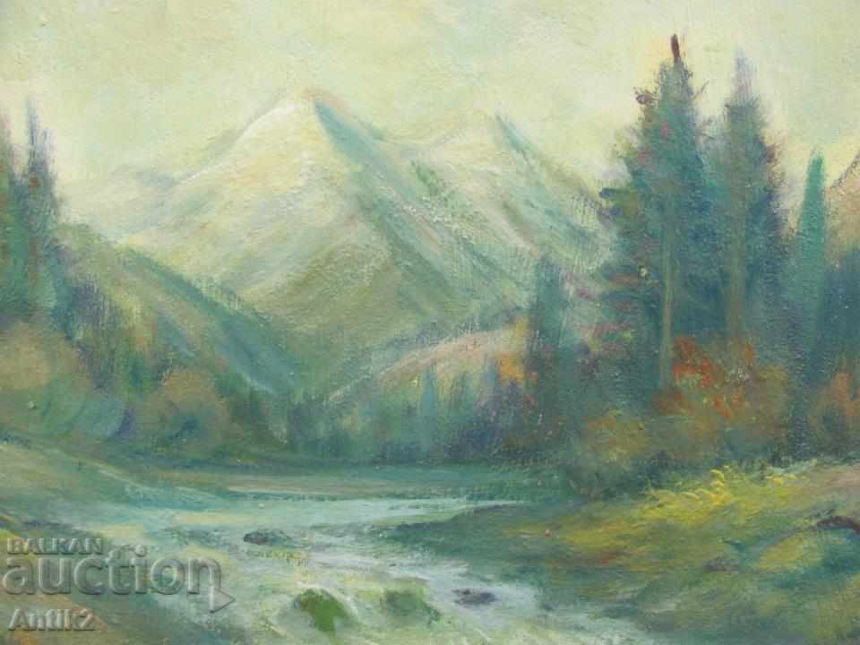 50's Antique Oil Painting N.Iliyev with price 190.00 BGN | € 97.15 50's Antique Oil Painting N.Iliyev with price 190.00 BGN | € 97.15