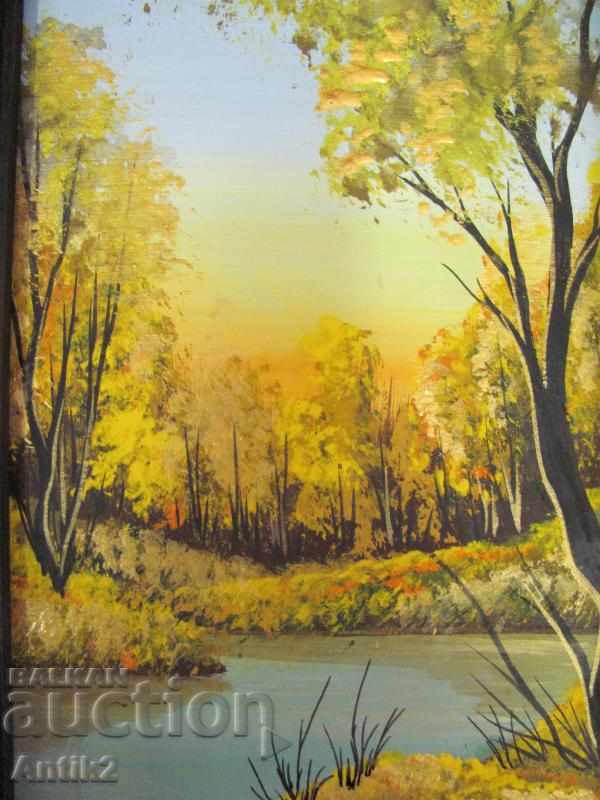 90s Original Oil Painting by Anna Radeva with price 70.00 BGN | € 35.79