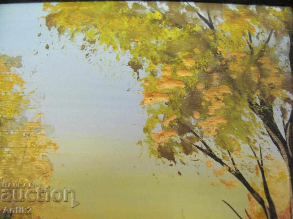 90s Original Oil Painting by Anna Radeva - 5