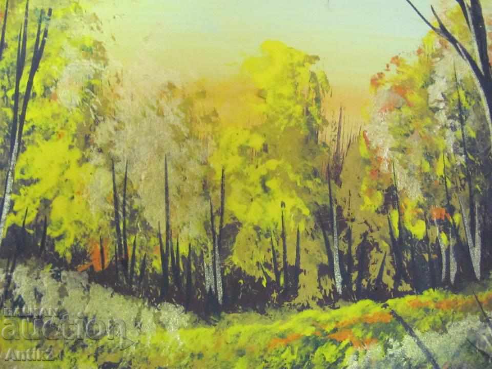 90s Original Oil Painting by Anna Radeva - 6