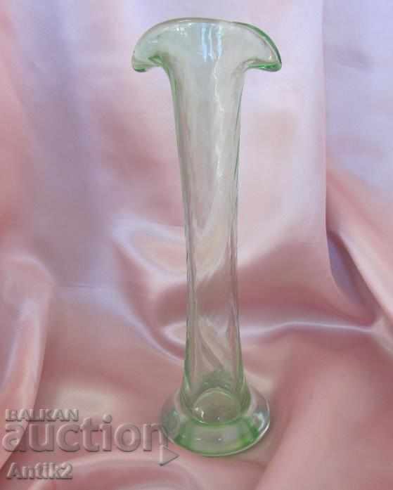 30s Crystal Vase handmade with price 54.00 BGN | € 27.61 30s Crystal Vase handmade with price 54.00 BGN | € 27.61
