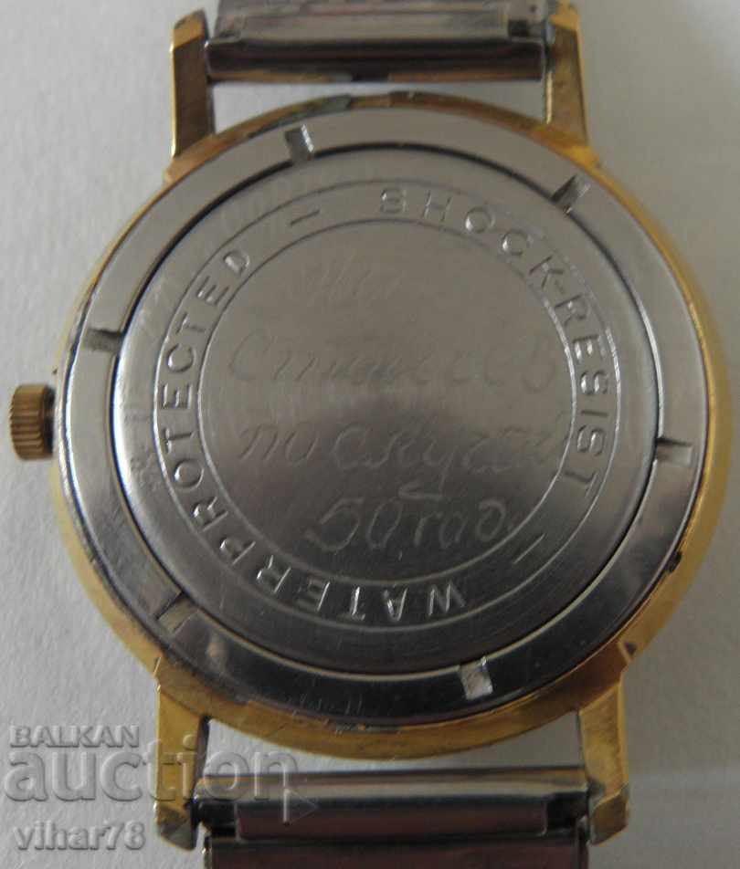 Παράδοση ΑΝΔΡΙΚΟ ΡΟΛΟΪ ΧΕΙΡΟΣ POLJOT-ΠΟΛΕΤ Παράδοση ΑΝΔΡΙΚΟ ΡΟΛΟΪ ΧΕΙΡΟΣ POLJOT-ΠΟΛΕΤ