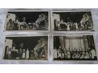 Nativity of Christ Theatra Kingdom of Bulgaria Lot of 4 Photos