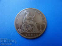 V (15) Regatul Unit 1 Penny 1888