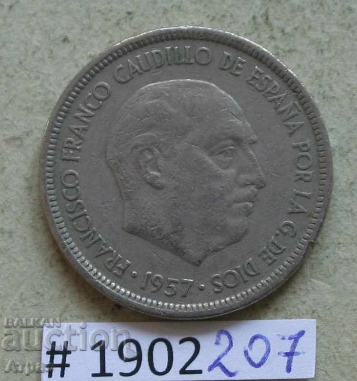 5 Pesetas 1957/71 / Spania cu preț € 0.31 | 0.61 BGN