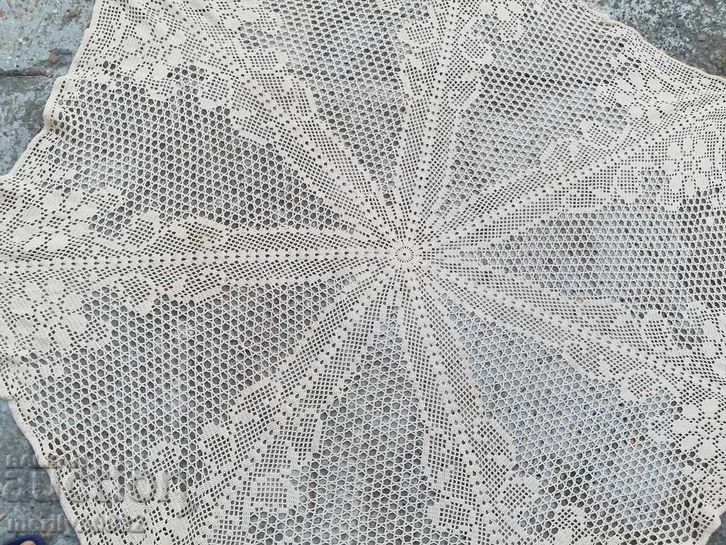 Old crochet round table 163cm mile lace with price 178.00 BGN | € 91.01 Old crochet round table 163cm mile lace with price 178.00 BGN | € 91.01