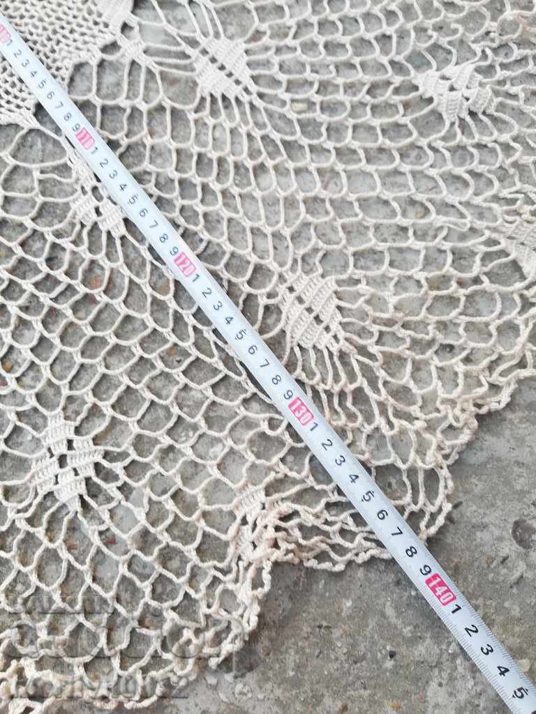 Old crochet round table 163cm mile lace - 5 Old crochet round table 163cm mile lace - 5