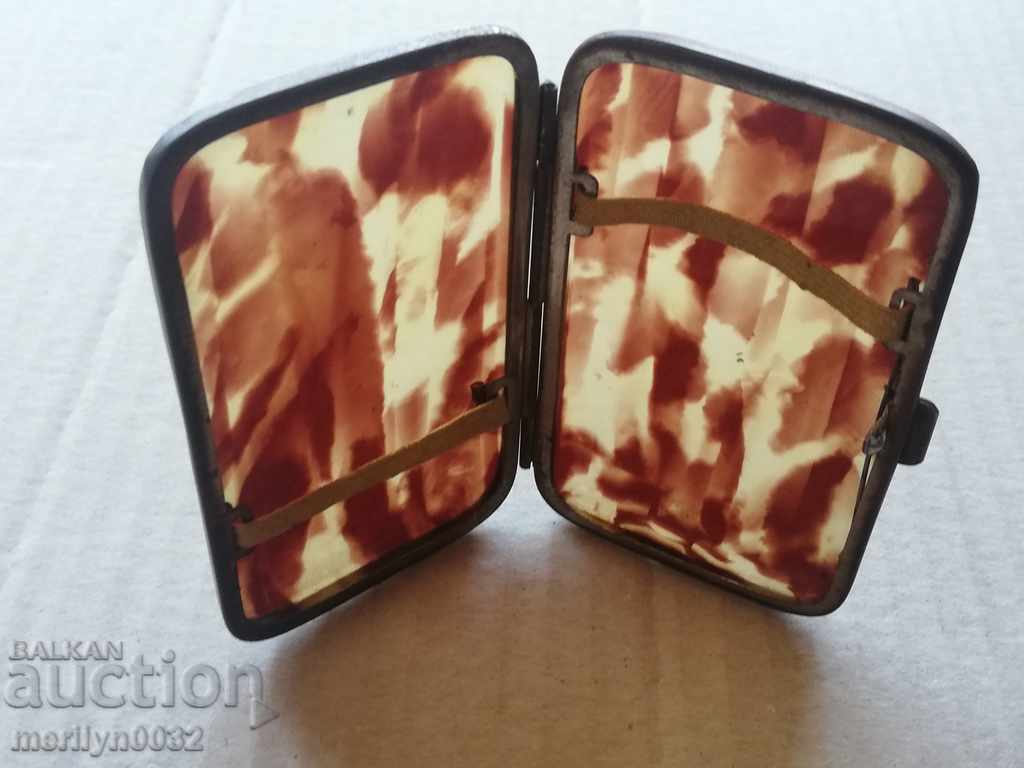 Snuffbox cu carapace de broasca testoasa, tigara - 7 Snuffbox cu carapace de broasca testoasa, tigara - 7