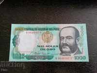 Banknote - Peru - 1000 soles | 1981