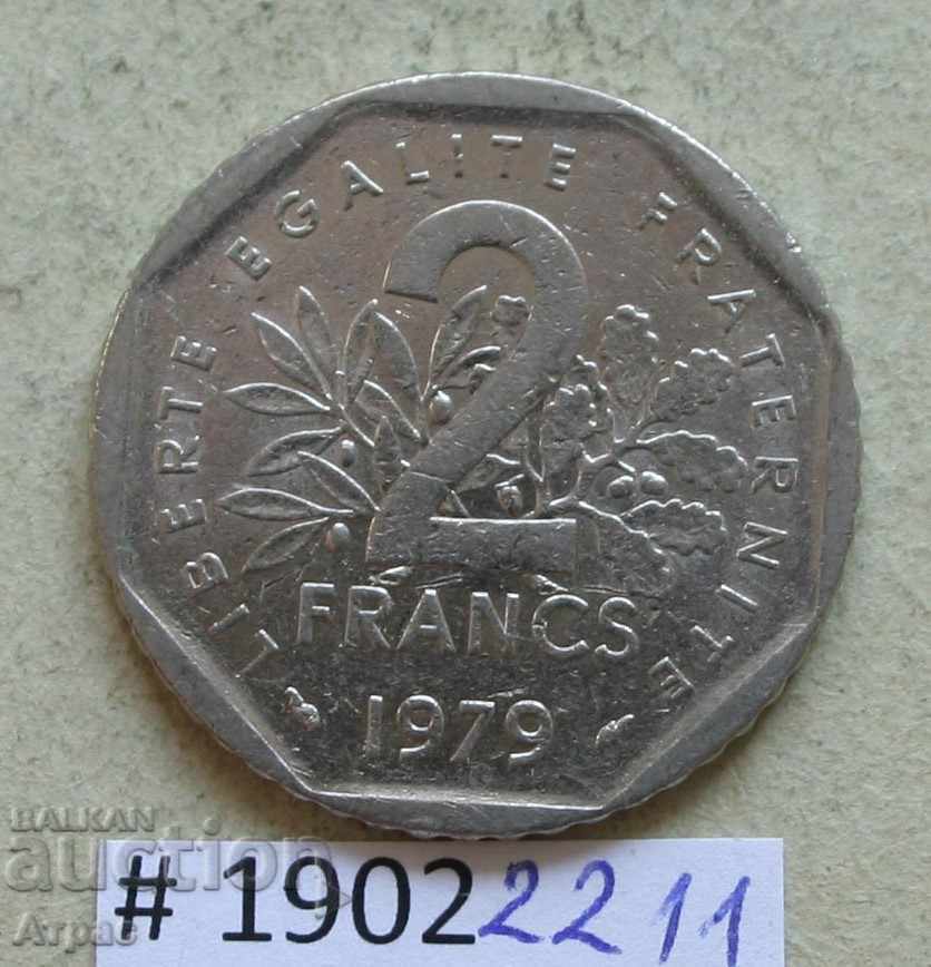 2 franci 1979 Franța