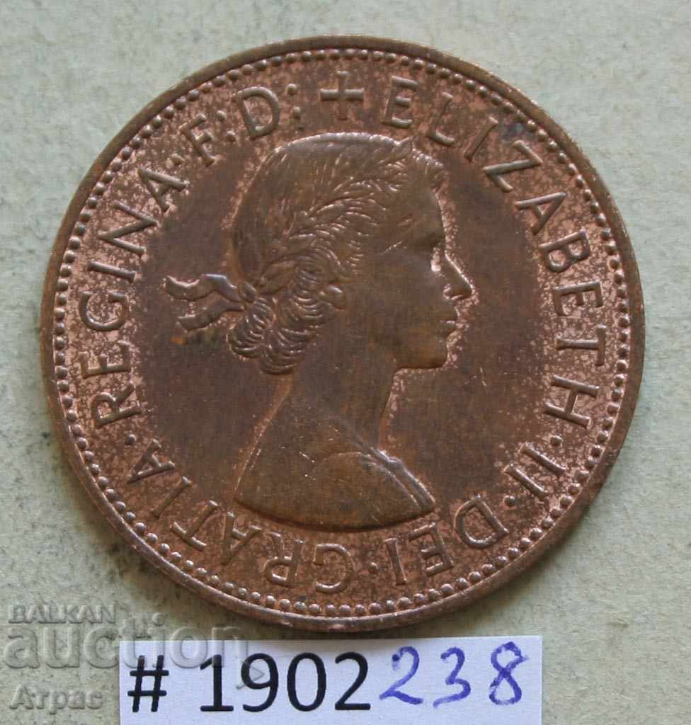 1 пени 1967    Великобритания с цена € 0.61 | 1.19 лв.
