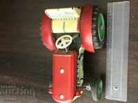 Tinplate toy tractor