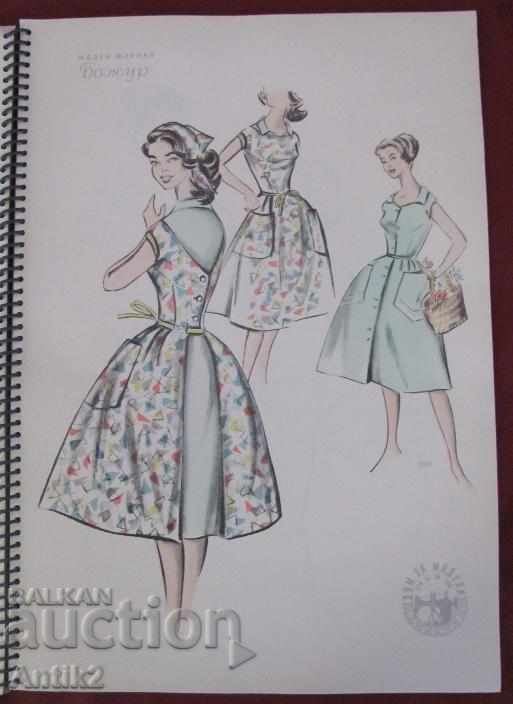 50s Antique Fashion Magazine - Beaujourd - 5