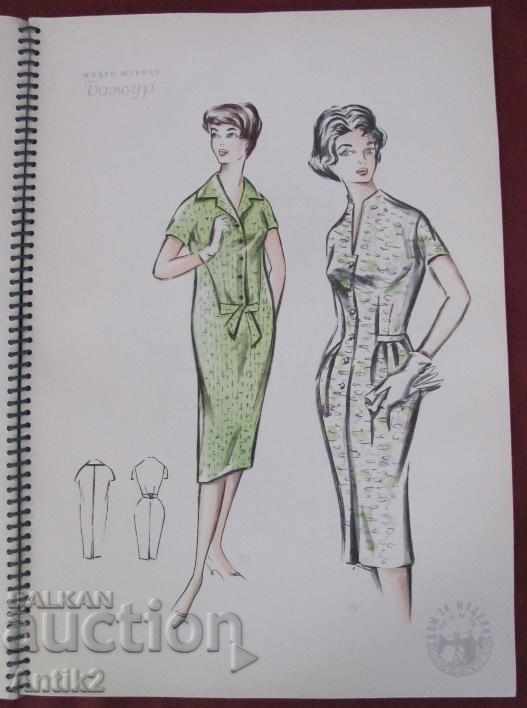 50s Antique Fashion Magazine - Beaujourd - 7