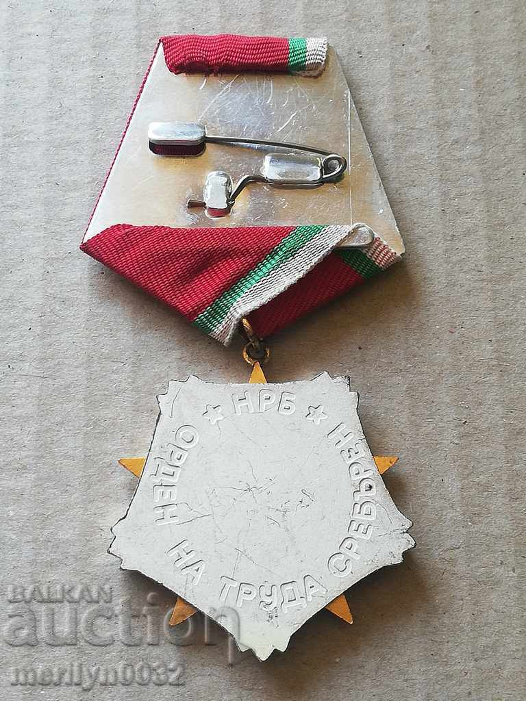 Delivery of Order of Labor Silver with box Delivery of Order of Labor Silver with box