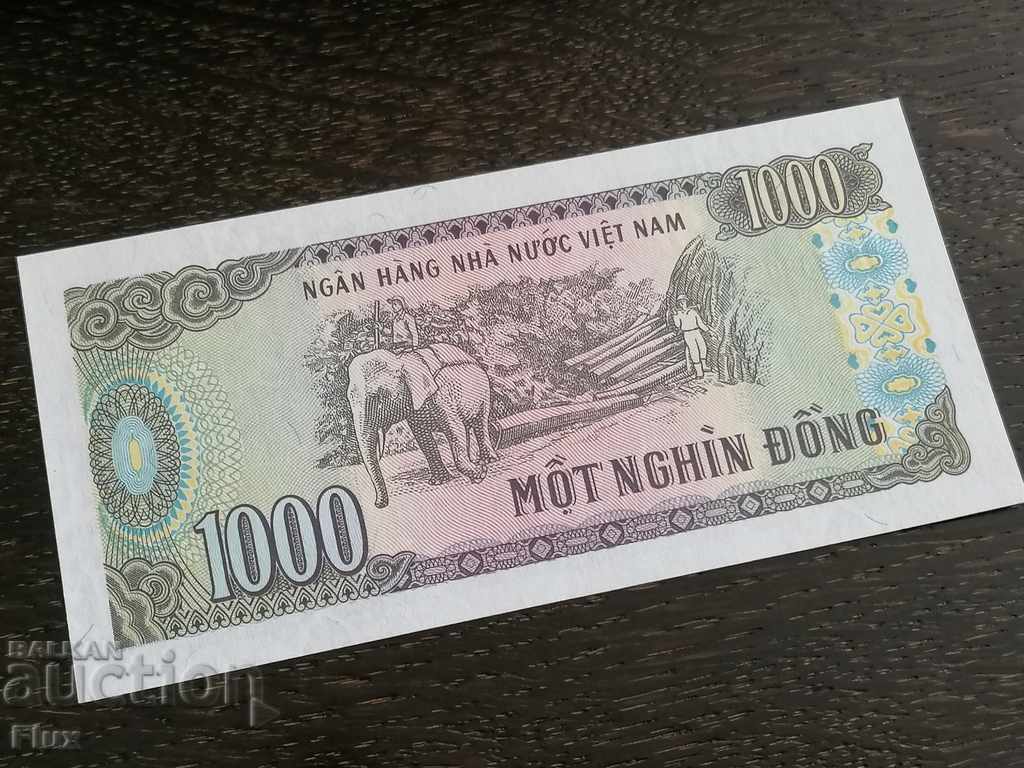 Auction  Banknote - Vietnam - 1000 dong UNC | 1988