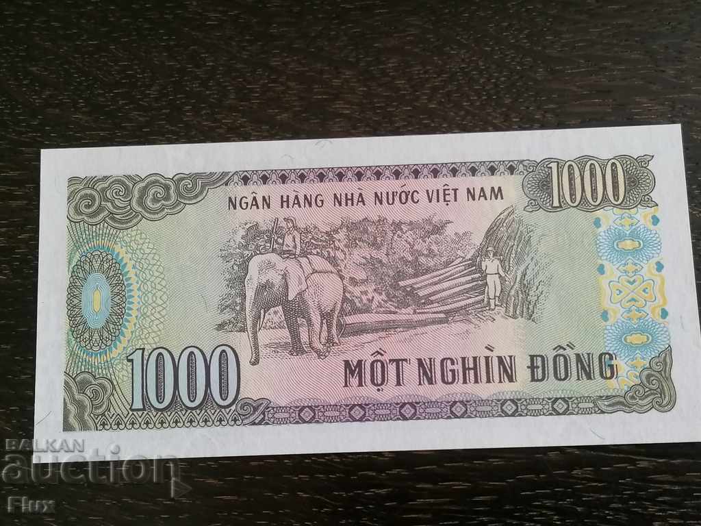 Delivery of Banknote - Vietnam - 1000 dong UNC | 1988