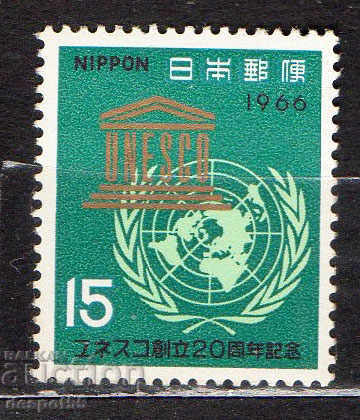 1966. Ιαπωνία. 20 UNESCO.