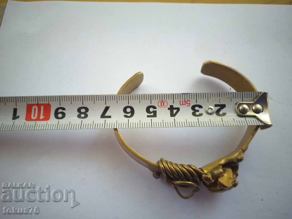 OLD BRONZE BRASS Bracelet - 6 OLD BRONZE BRASS Bracelet - 6