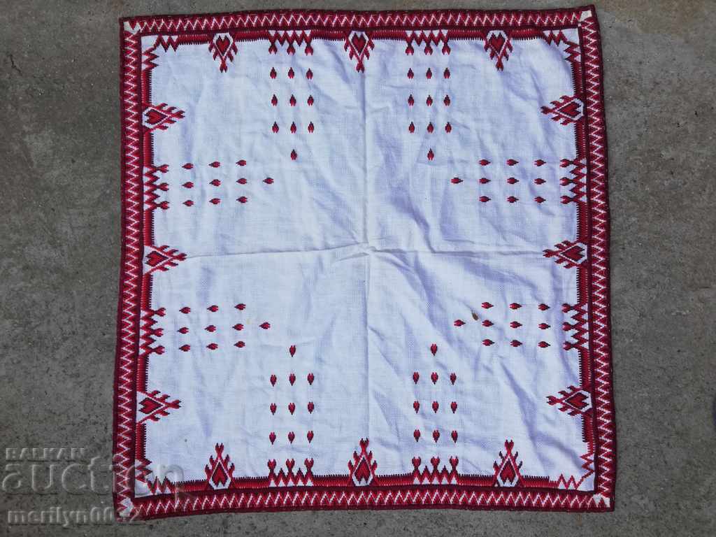 Carton brodat vechi, fețe de masă, mei, broderie bulgară - 5 Carton brodat vechi, fețe de masă, mei, broderie bulgară - 5