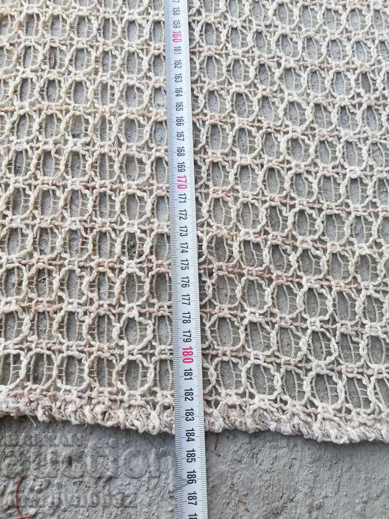 Delivery of Crochet bedspread 185/142 cm lace