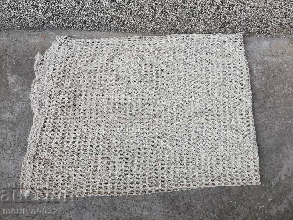 Crochet bedspread 185/142 cm lace - 5