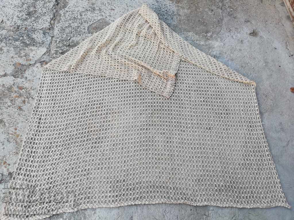 Crochet bedspread 185/142 cm lace - 6