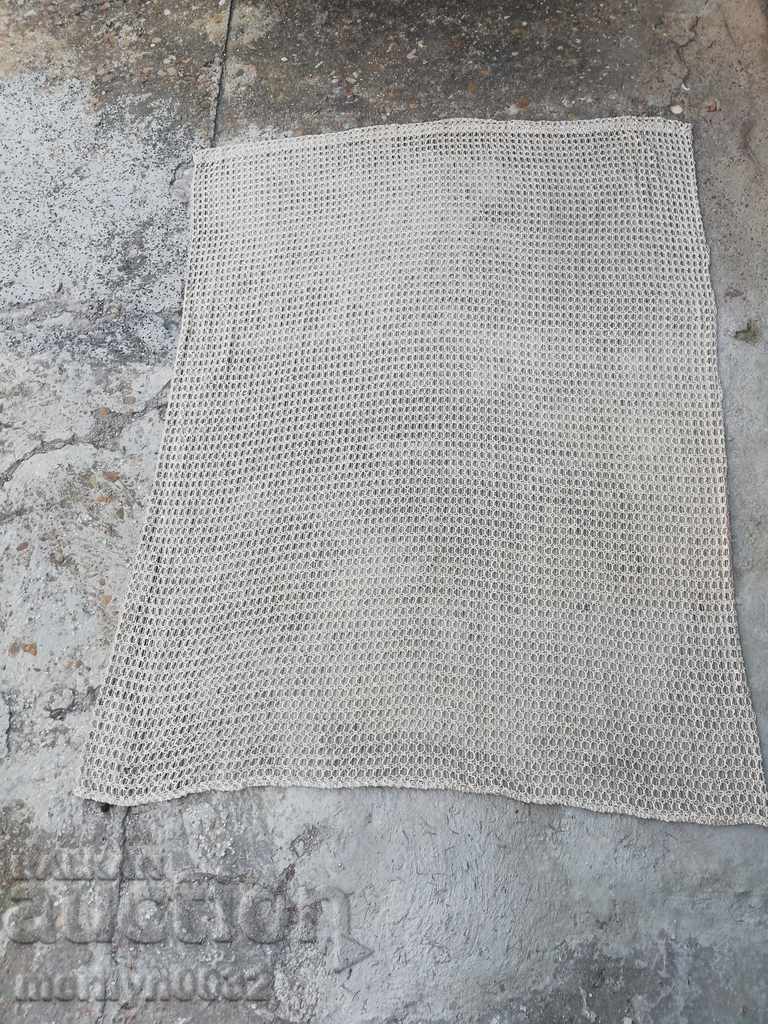 Crochet bedspread 185/142 cm lace