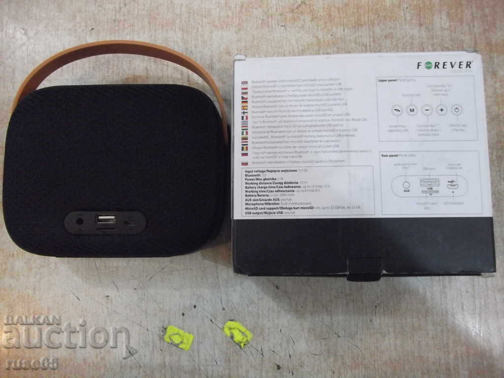 Auction  The bluetooth speaker is new