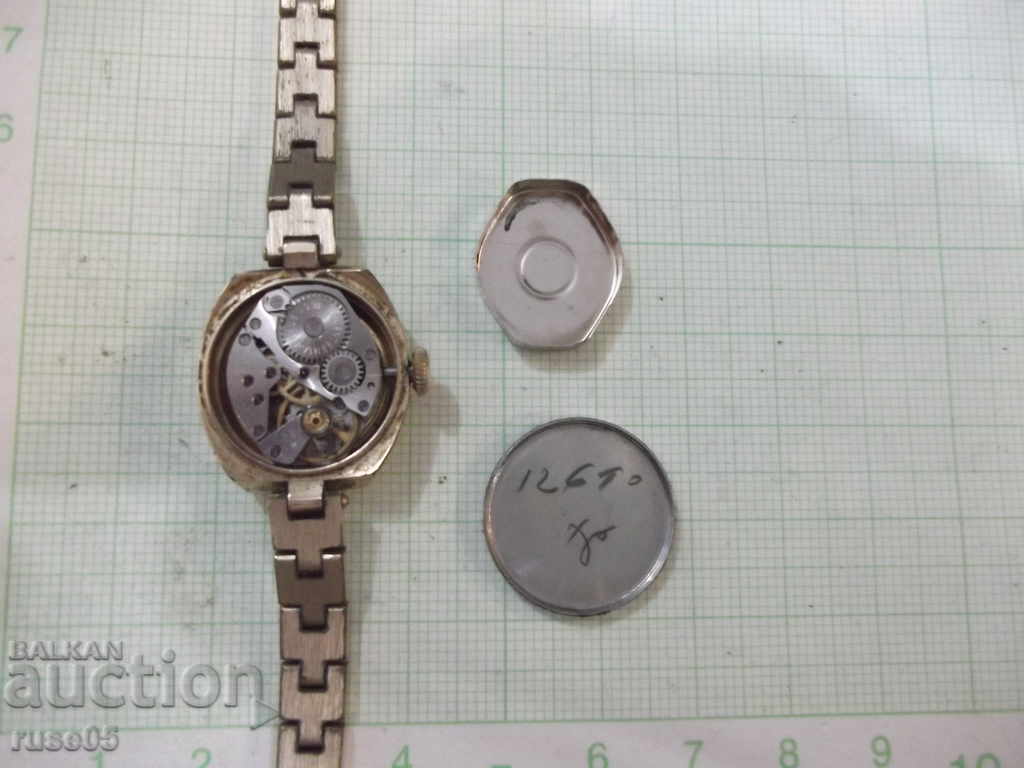 "ZARIA" watch with handmade Soviet ladies handmade chain - 4 - 5 "ZARIA" watch with handmade Soviet ladies handmade chain - 4 - 5