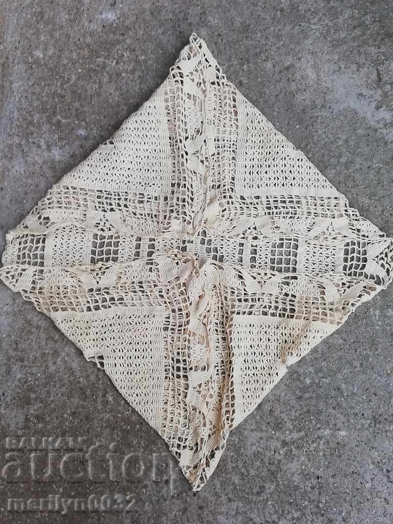 Crochet table mass 61/54 cm mile lace - 7