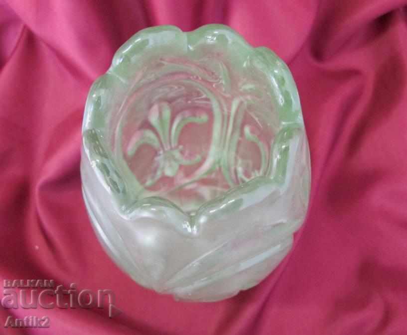 Old Art Deco Crystal Vase with price 180.00 BGN | € 92.03