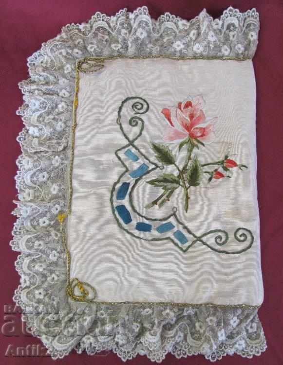 19th century Hand embroidered Quilt, Tablecloth, Tishleifer with price 40.00 BGN | € 20.45 19th century Hand embroidered Quilt, Tablecloth, Tishleifer with price 40.00 BGN | € 20.45